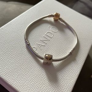 Pandora *authentic* I Love You gold charm